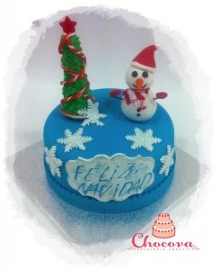 tarta navidad